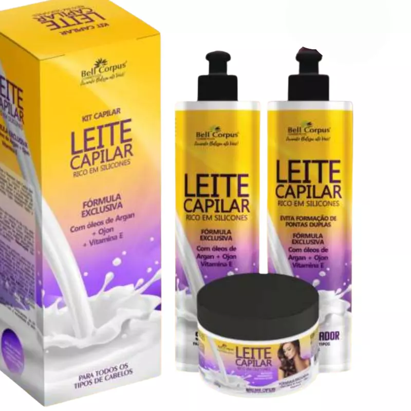 Kit Leite Capilar 3x1
