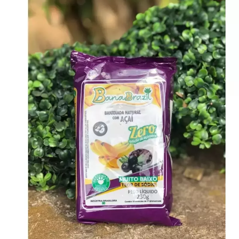 Bananadas com açaí diet (BanaBrazil)