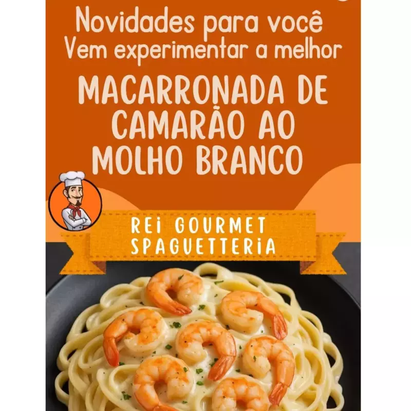 Macaronada de Camarão