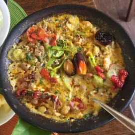 MOQUECA DE SIRI CATADO