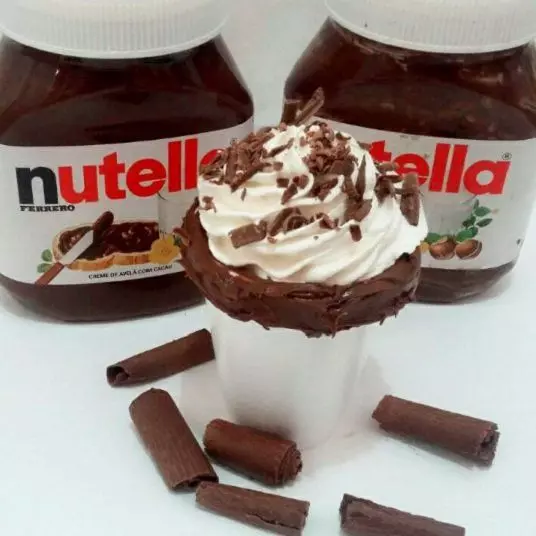 Chocolate quente (Nutella)