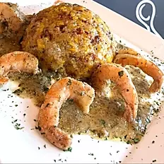 Mofongo de Camarones
