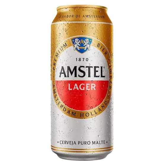Cerveja Lager Amstel 473ML
