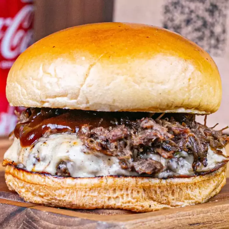 Burguer bbq - costela com barbecue