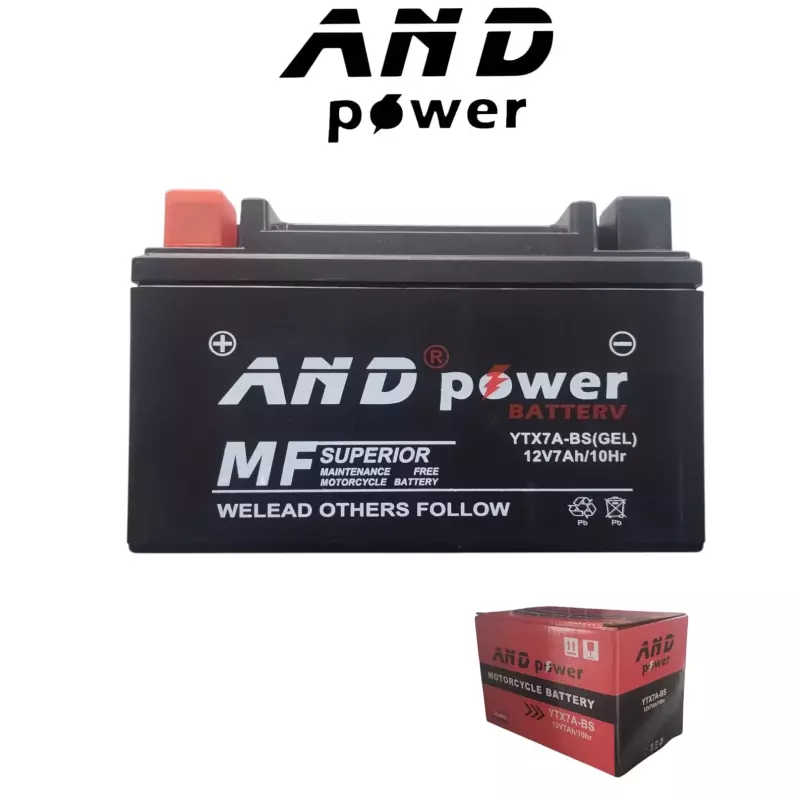 BATERIA YTX7A-BS AGILITY AND POWER M