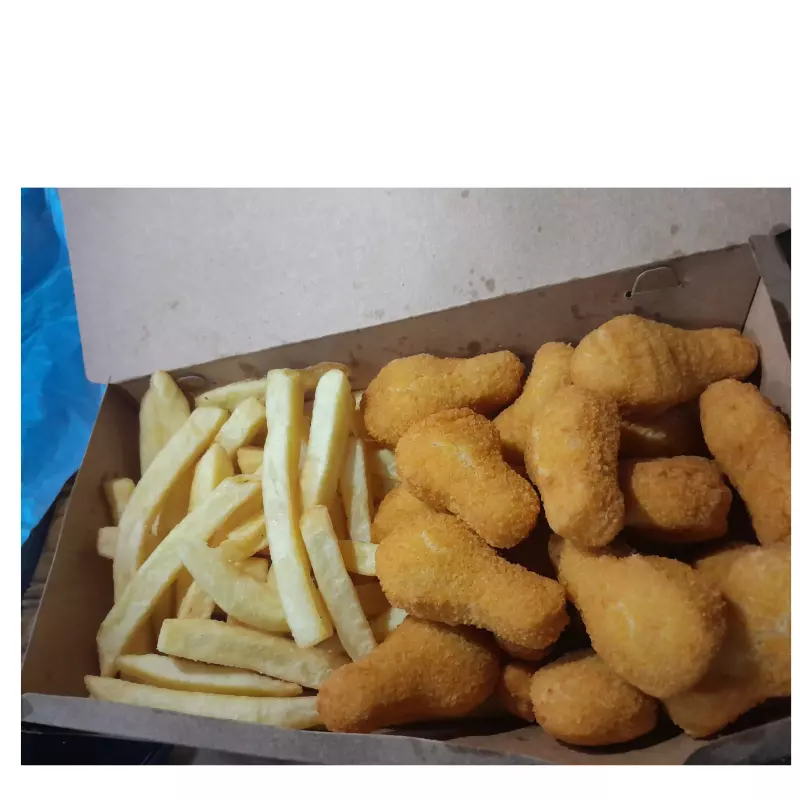 Patitas de pollo c/fritas