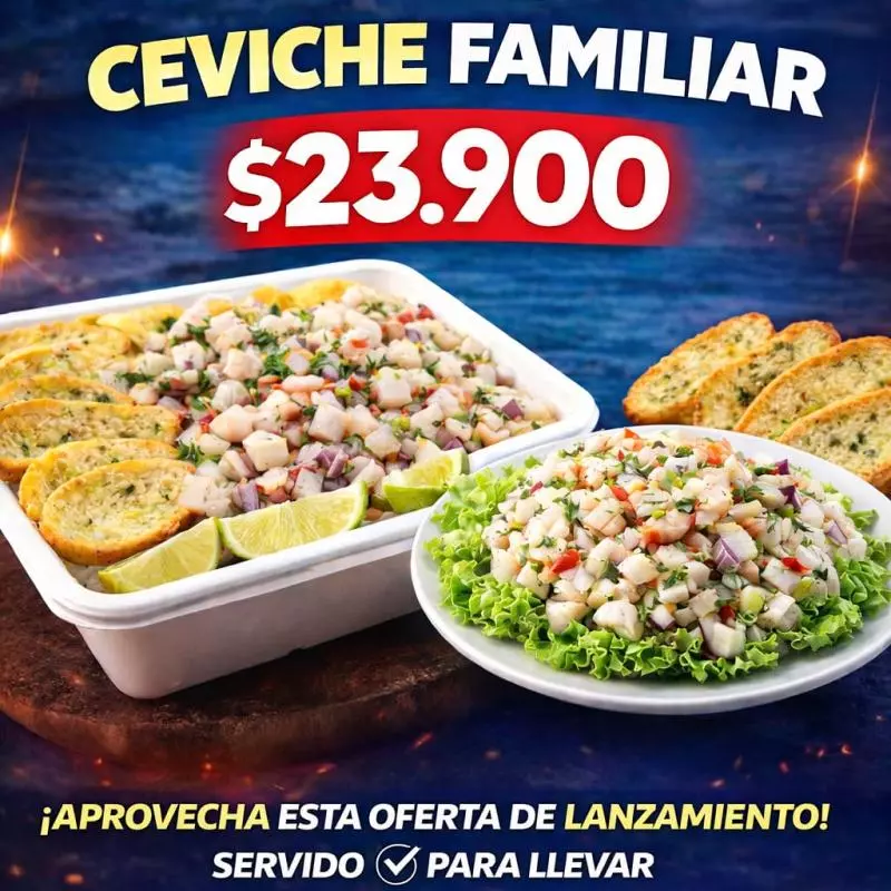 Ceviche familiar (Oferta)