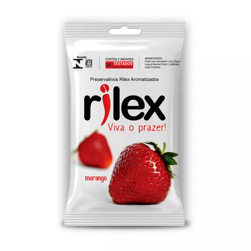 PRESERVATIVO RILEX MORANGO