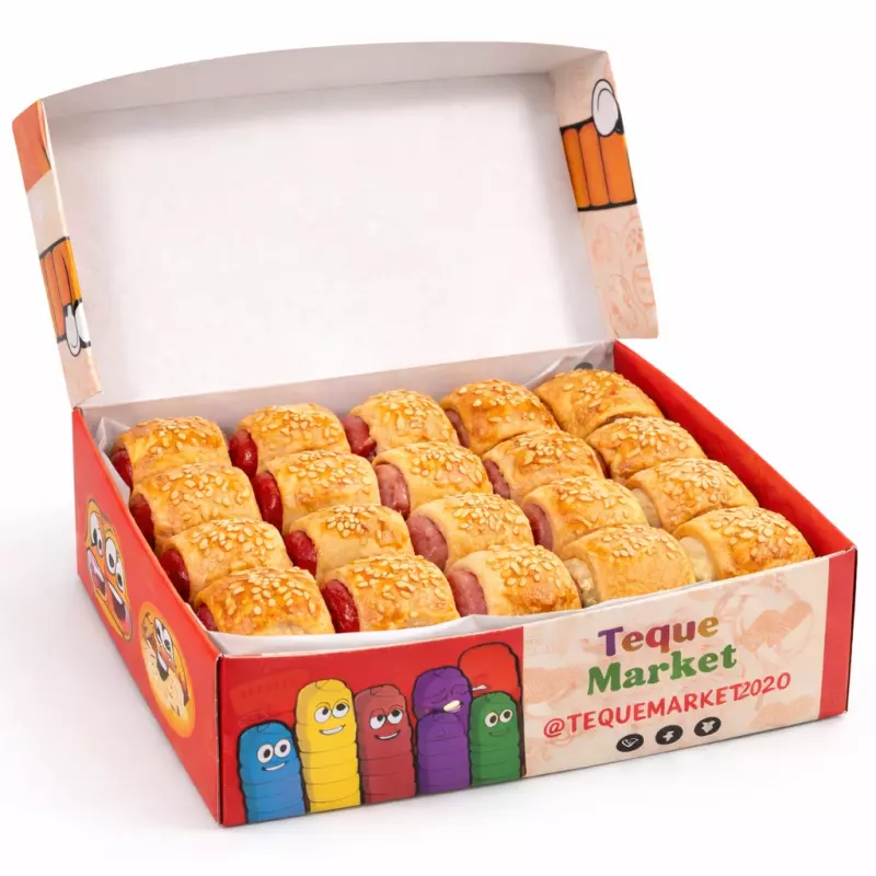 30 HOJALDRITOS RELLENOS HORNEADOS