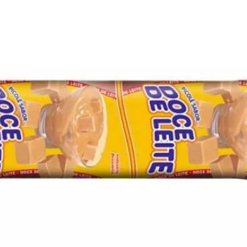 Picolé doce de leite