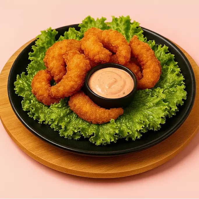 Camarão empanado meia porção (250gr)