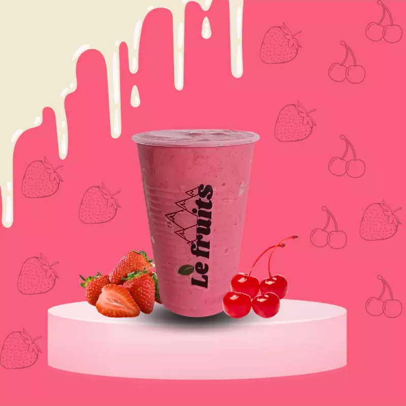 CEREZA FRESA EN LECHE