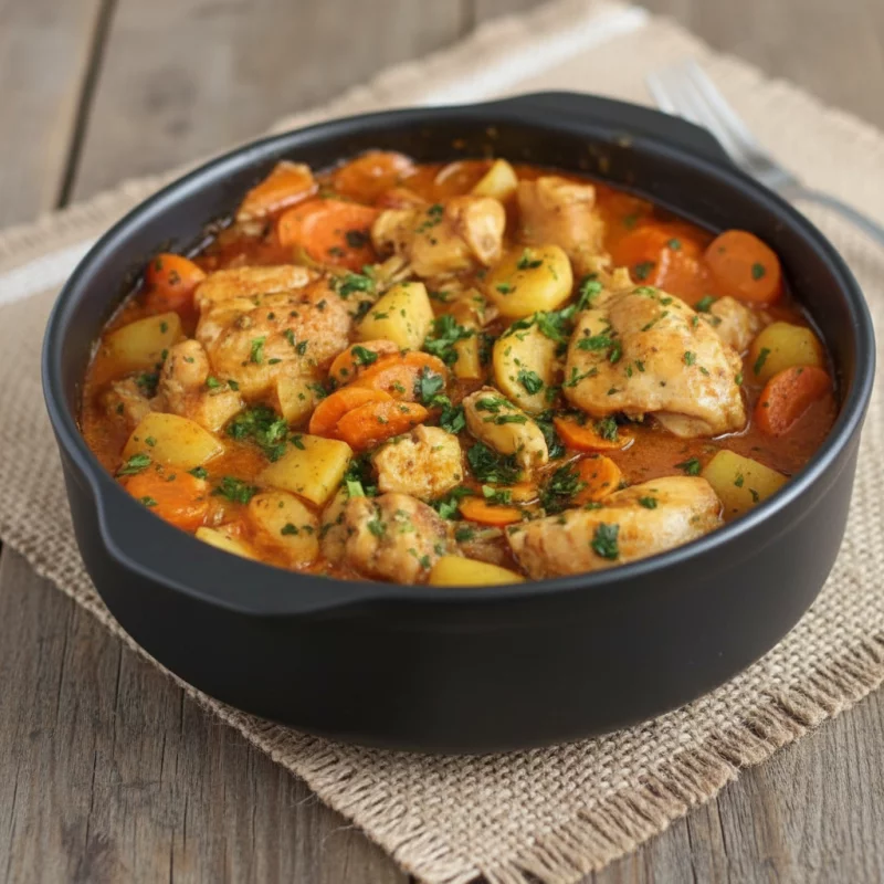 Frango Cozido com batata