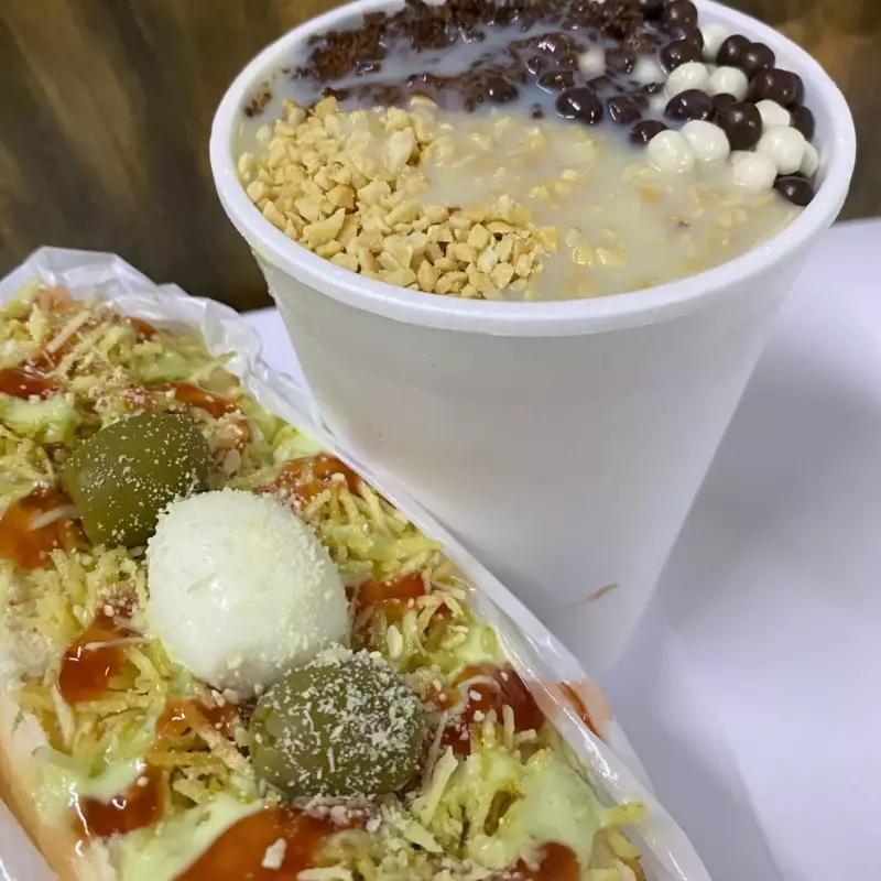 CACHORRO-QUENTE + AÇAI 700 ML
