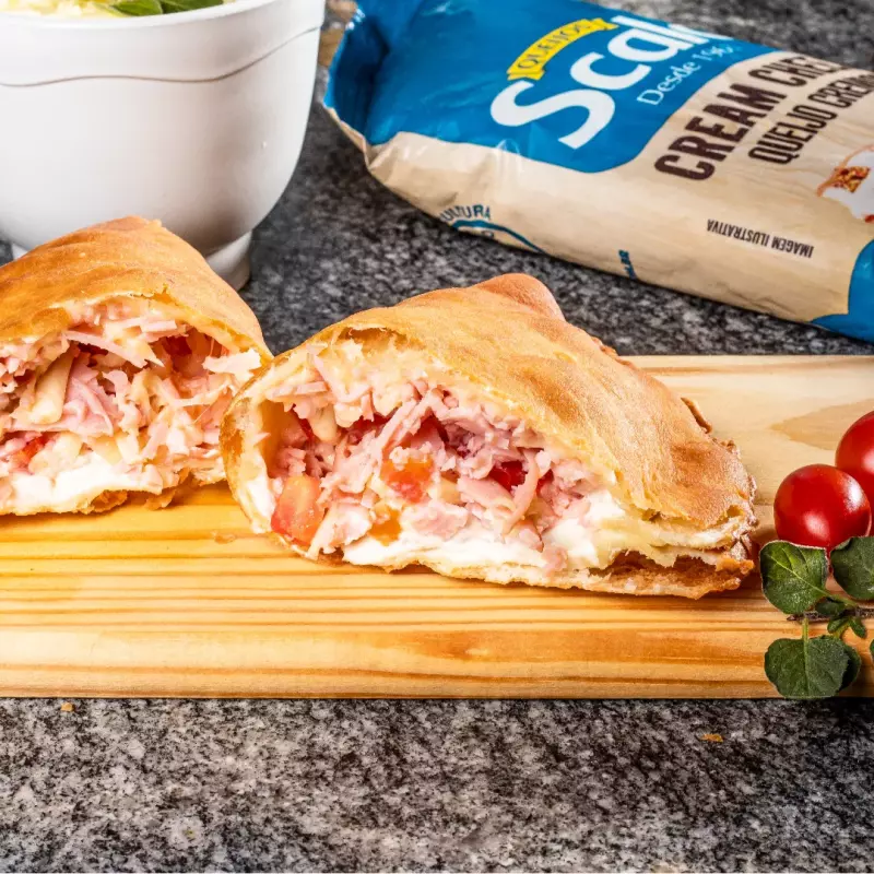 Peito de Peru c/ Cream Cheese