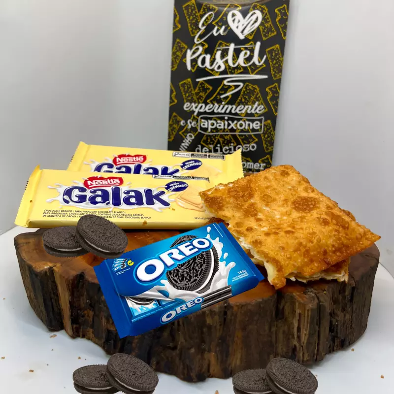 Pastel de Galak com Oreo