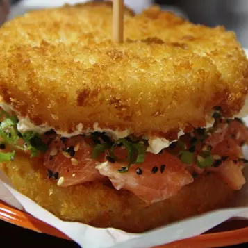 Burger Camarão Empanado