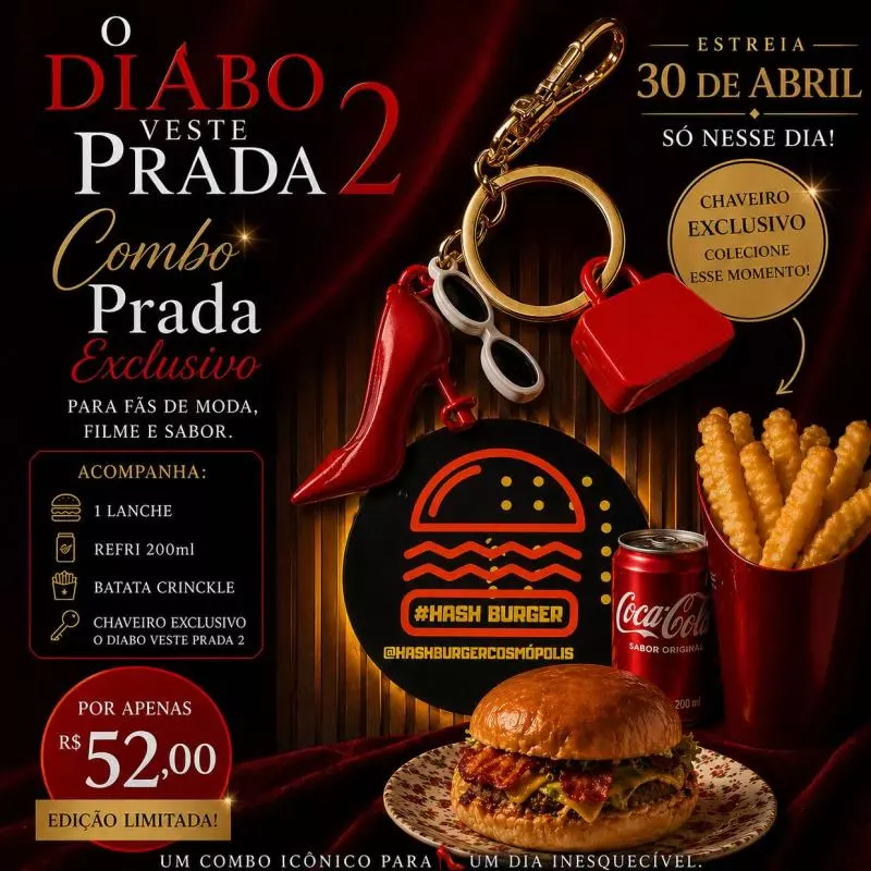 Diabo Veste Prada (bacon duplo)