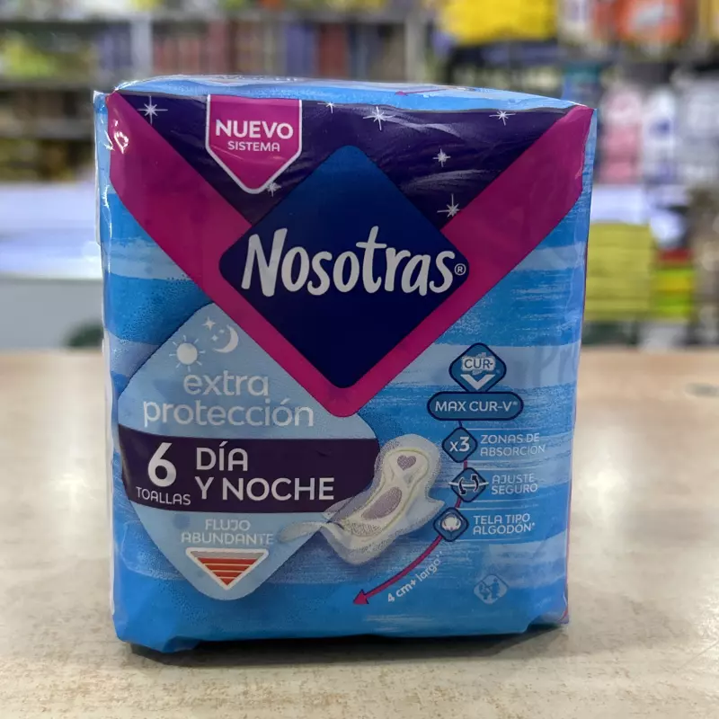 Toalla higiénica 6 unidades