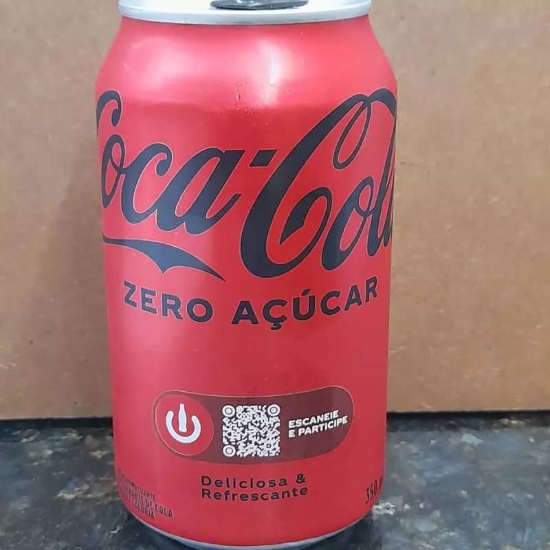 coca zero lata