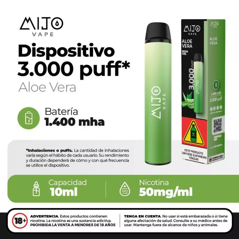 ALOE VERA  (3.000 PUFFS)