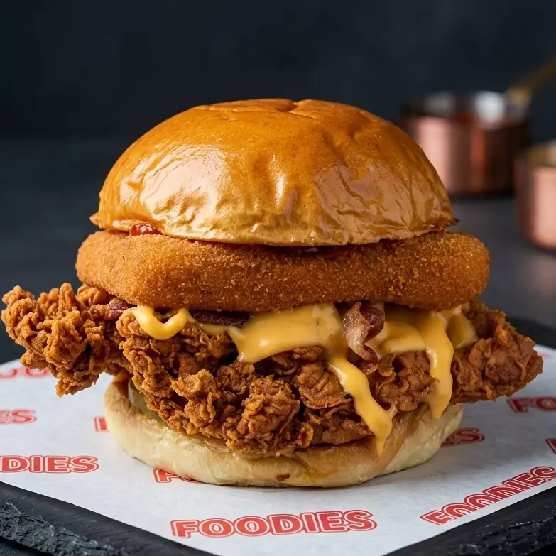 DOUBLE CHEESE CHICKEN