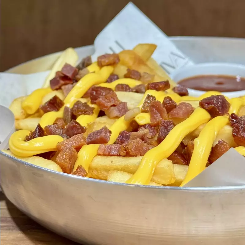 BATATA FRITA C/ BACON E CHEDDAR 500G