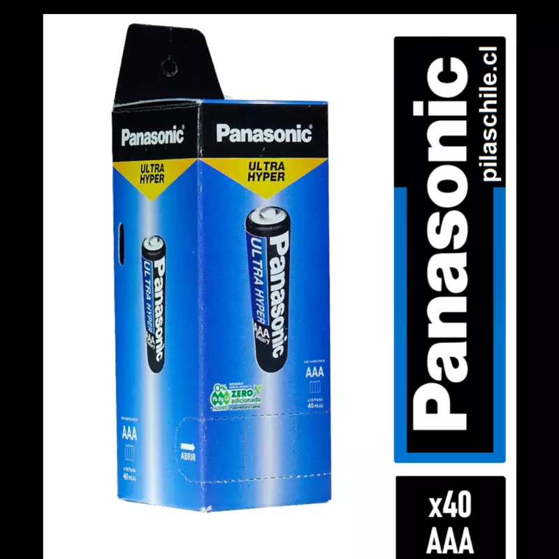 Caja pila AAA 40 unidades