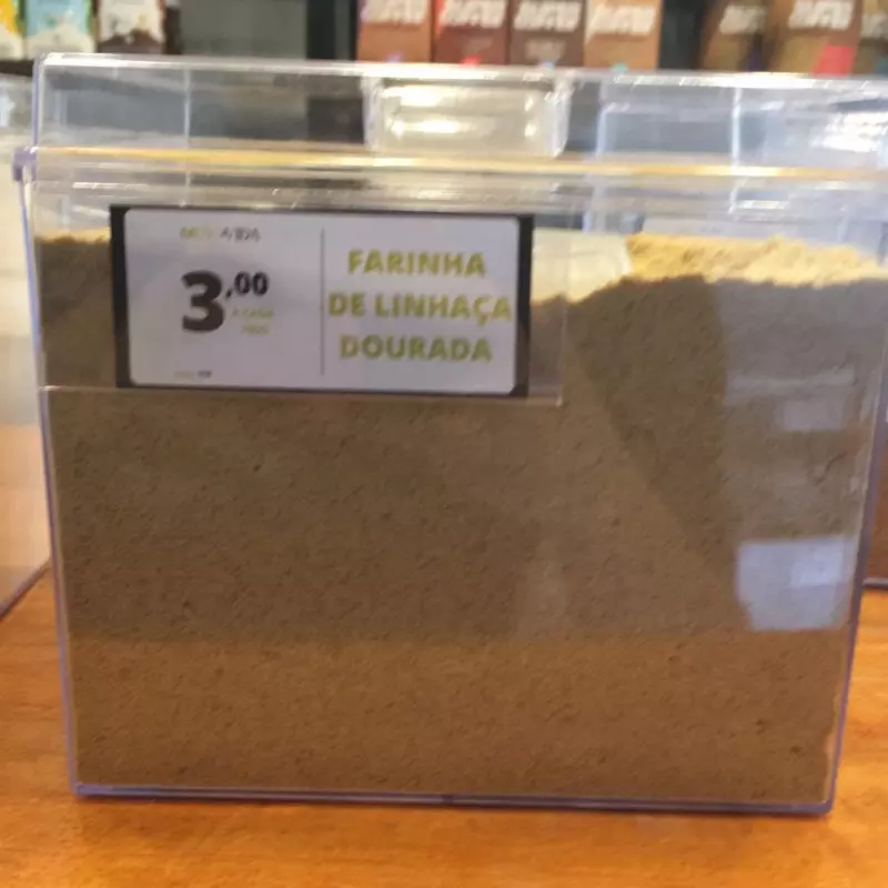 Farinha de linhaça dourada