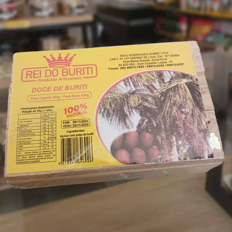 DOCE BURITI 100% NATURAL