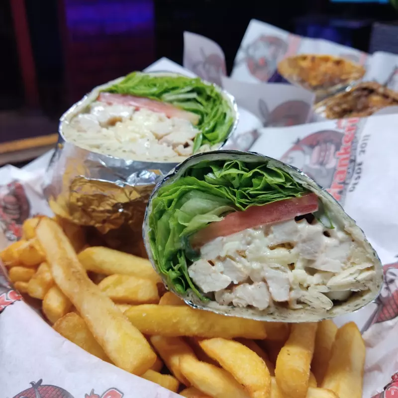 Wrap de Pollo Ranch