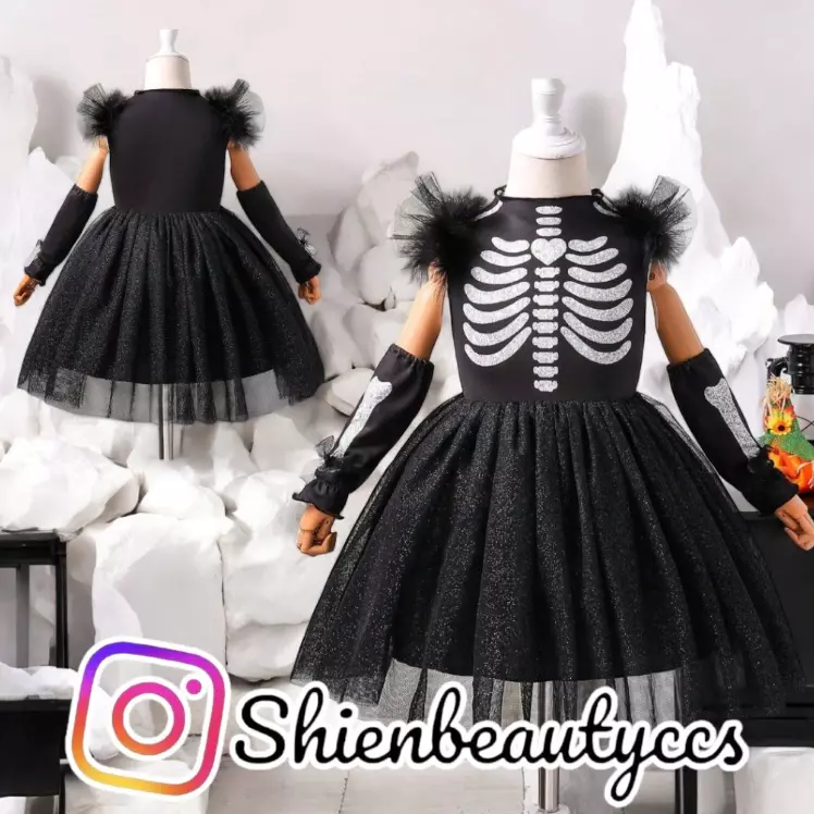 Vestido de Esqueleto