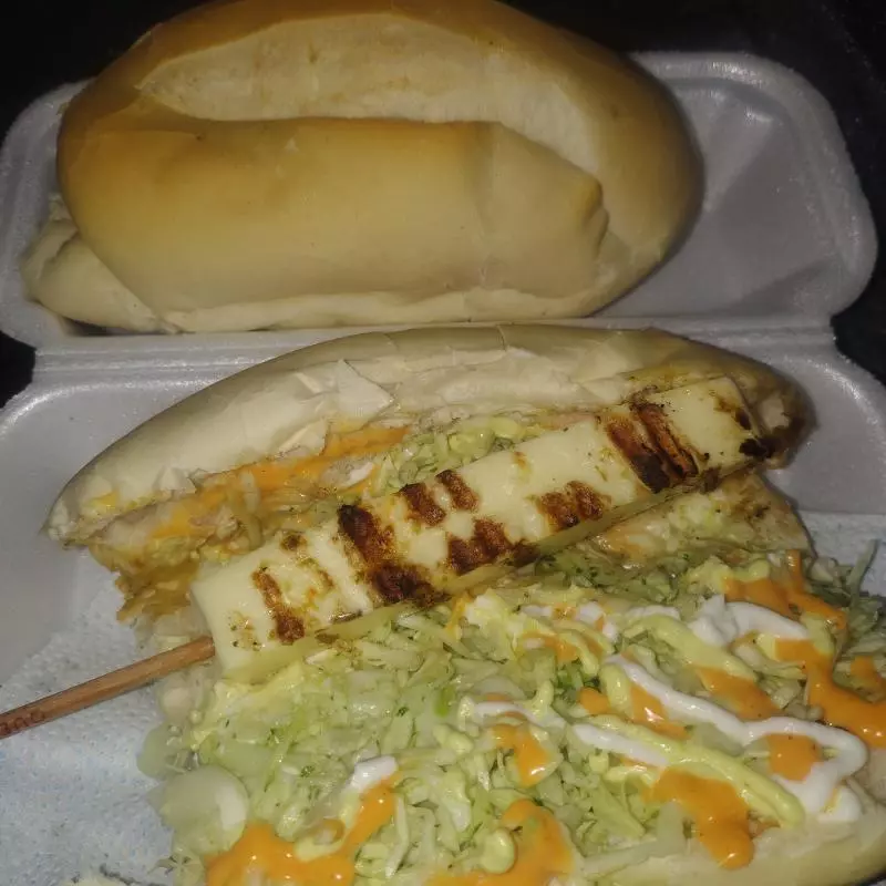 Lanche queijo coalho