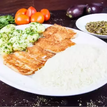 FILET DE ABADEJO COM ALCAPARRAS