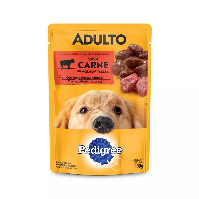 Pedigree Sachê Ad Carne 100g