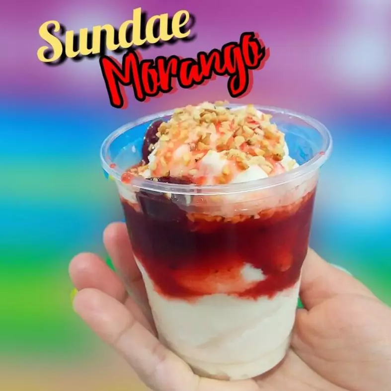 Sundae morango 200ml