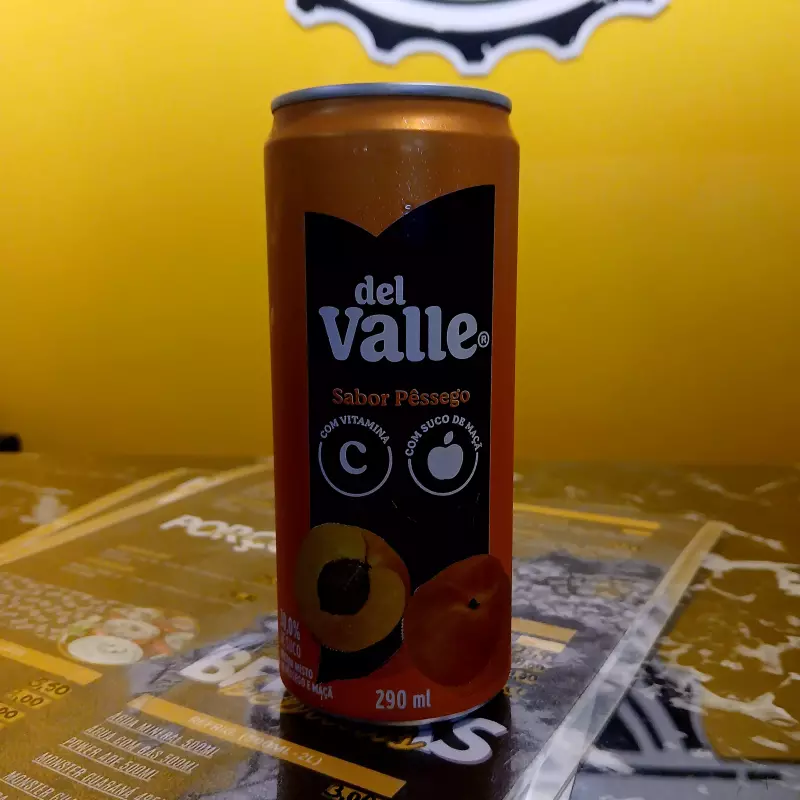 Suco Lata Del Valle/ Pêssego