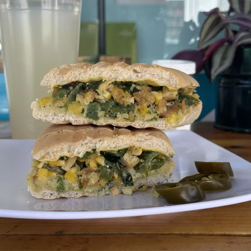 Panini Poblano
