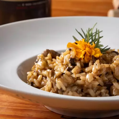 Risoto de Filet com Funghi