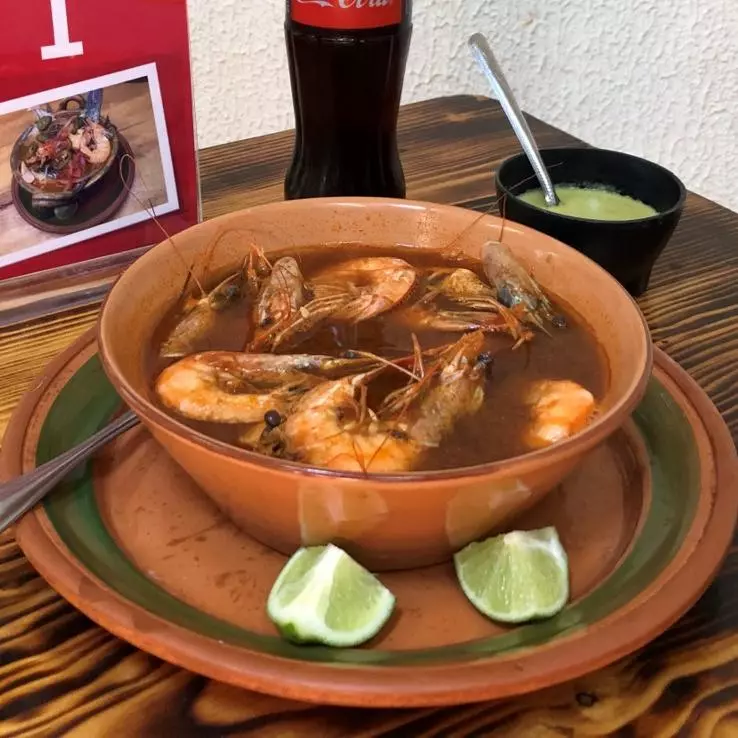 CHILPACHOLE GRANDE DE CAMARÓN CRISTAL CASCARA