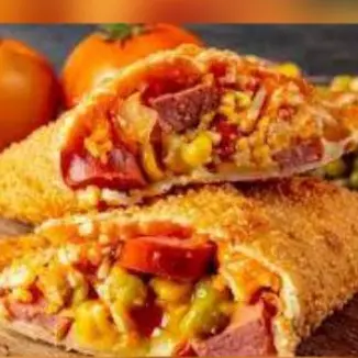 pastel cachorro quente