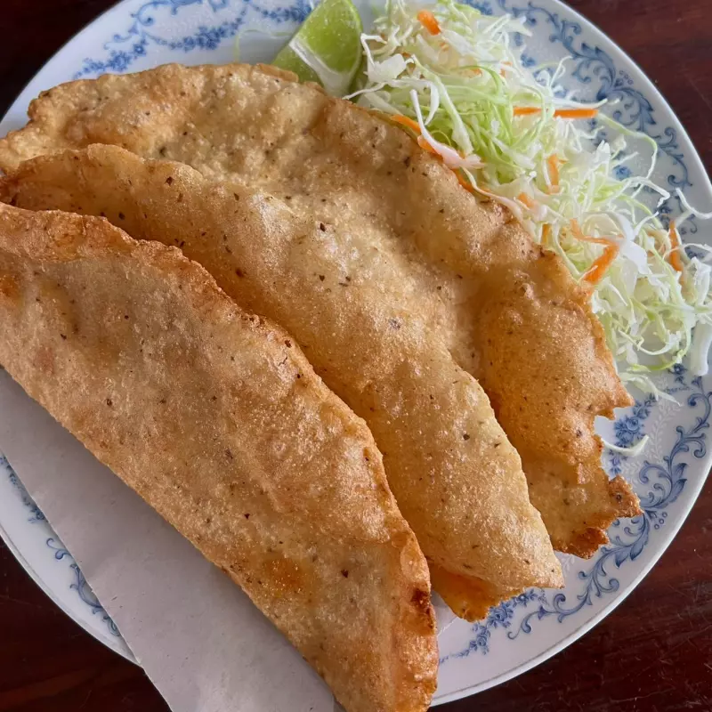 Empanadas de camarón c/queso
