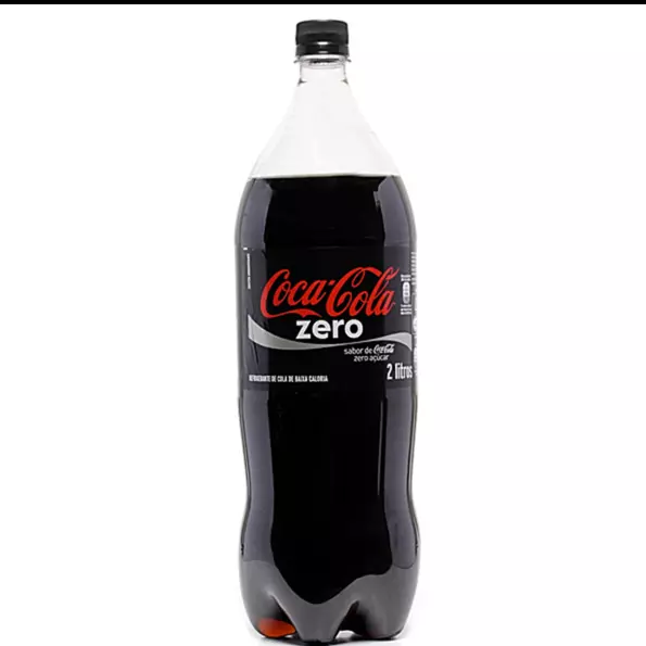 COCA COLA ZERO - 2 LITROS