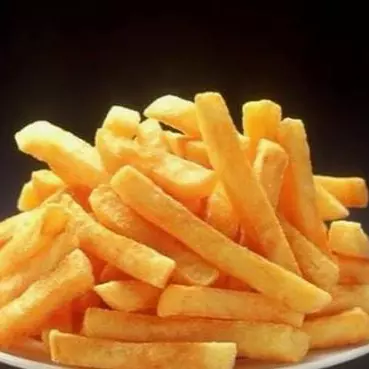 Porção de batata frita ou polenta