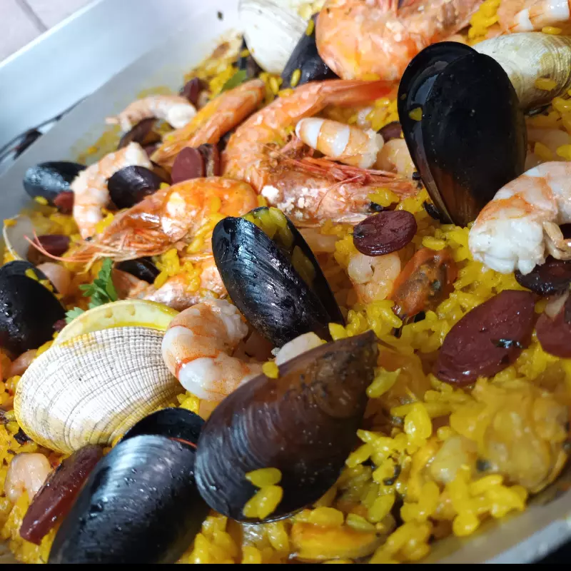 Paella Mariscos