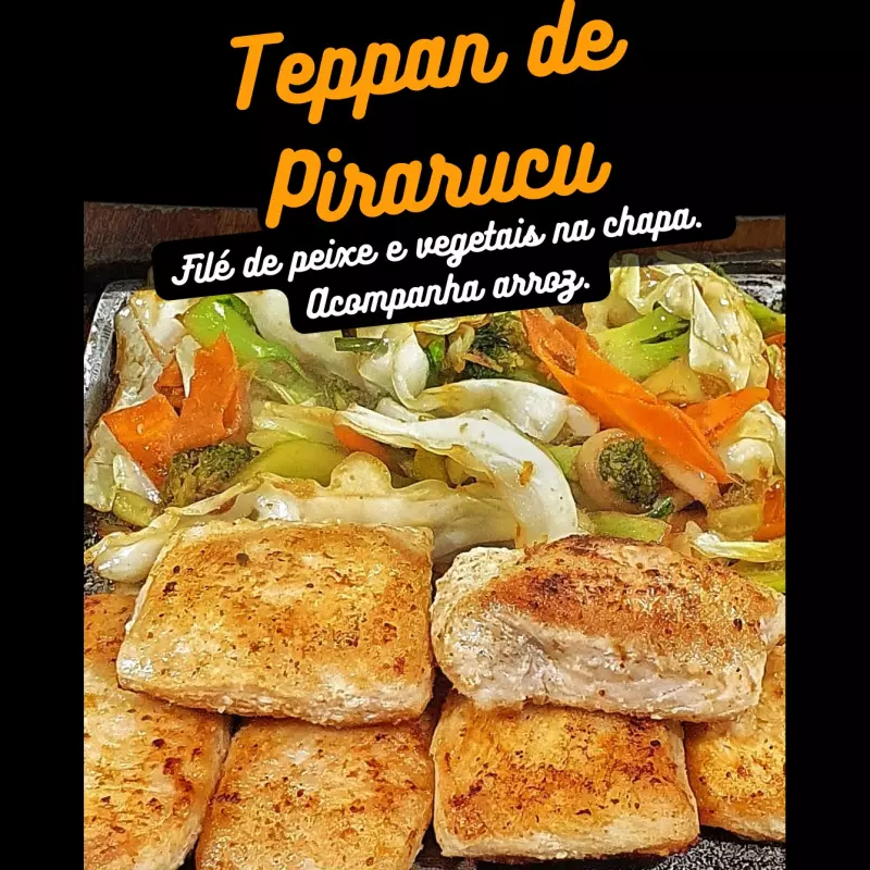 TEPPAN DE PEIXE BRANCO