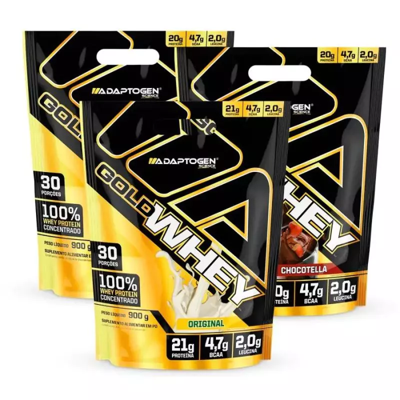 Gold Whey Adptogen 900g