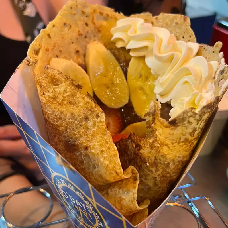 Crepe Nutella banano fresa