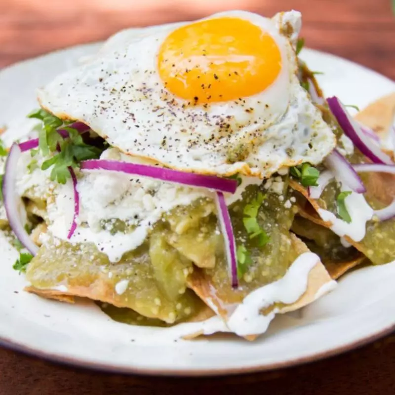 Chilaquiles.