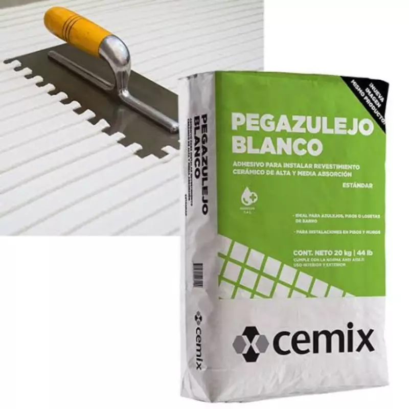 Cemix pegazulejo blanco